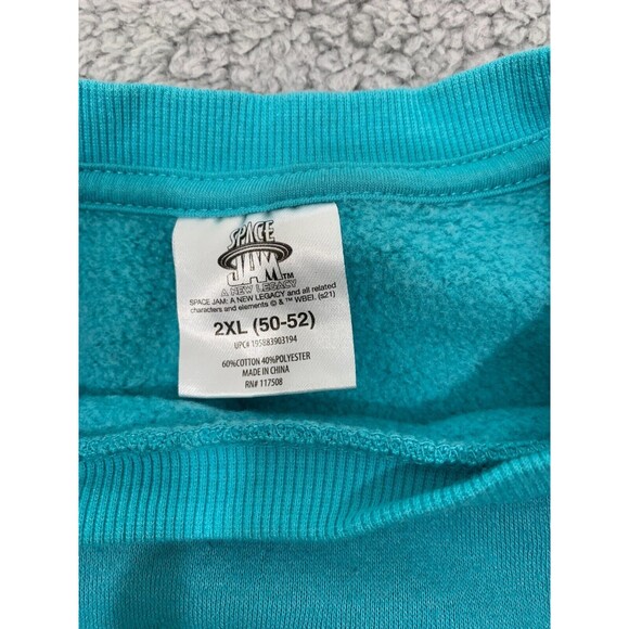 SpaceJam Tune Squad Cartoon Animated Movie Collectible Sweater Shirt 2XL Bugs - Picture 4 of 12